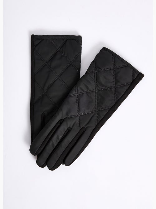 Guantes acolchados con forro de gamuza - afibel - Kiabi Guantes acolchados con forro de gamuza - afibel - Kiabi