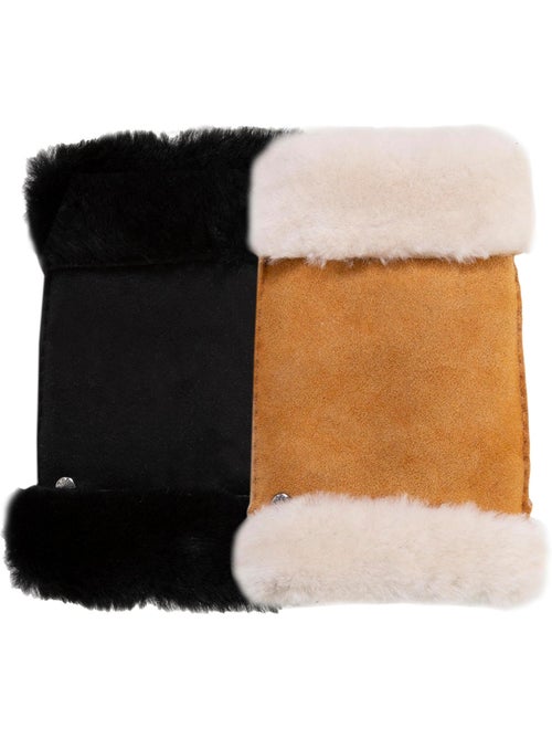 Guantes cálido y suave, de cuero de oveja con interior de imitación de mujer isotoner - Kiabi Guantes cálido y suave, de cuero de oveja con interior de imitación de mujer isotoner - Kiabi