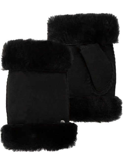 Guantes cálido y suave, de cuero de oveja con interior de imitación de mujer isotoner - Kiabi Guantes cálido y suave, de cuero de oveja con interior de imitación de mujer isotoner - Kiabi