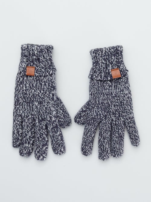 Guantes con efecto jaspeado - Kiabi