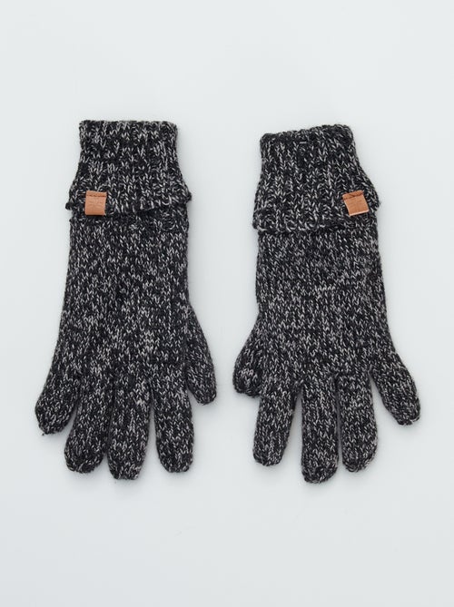 Guantes con efecto jaspeado - Kiabi