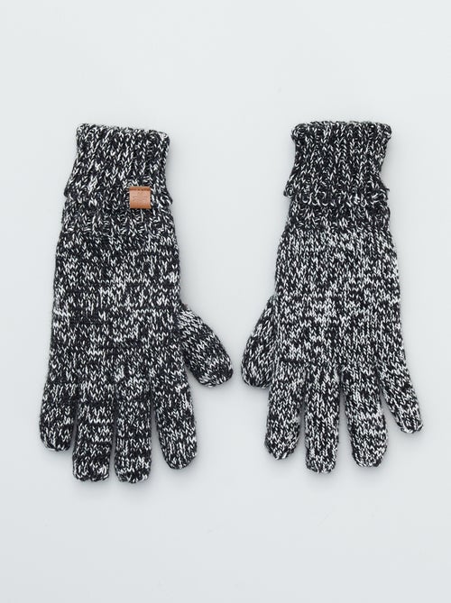 Guantes con efecto jaspeado - Kiabi