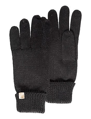 Guantes con hilo iridiscente mujer