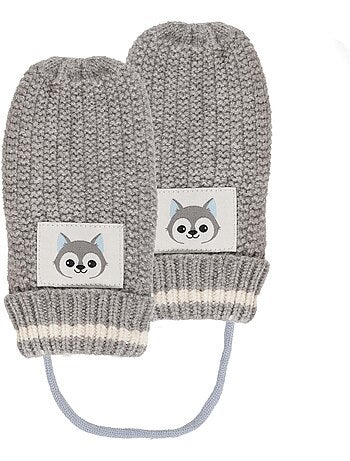 Guantes con parche petit loup bebé mixto Isotoner