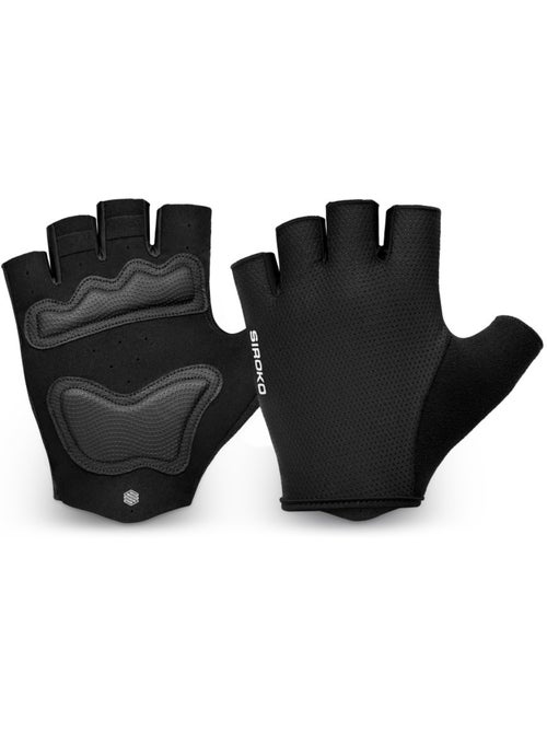Guantes cortos ciclismo ciclismo hombre y mujer core cacti - Kiabi Guantes cortos ciclismo ciclismo hombre y mujer core cacti - Kiabi
