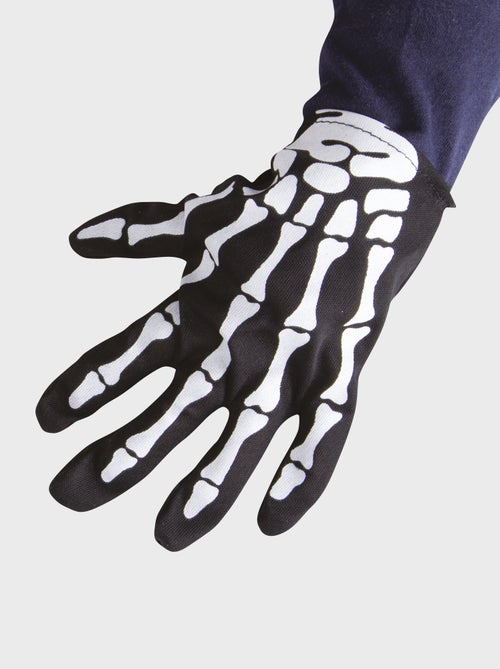 Guantes de 'esqueleto' - Disfraz - Kiabi