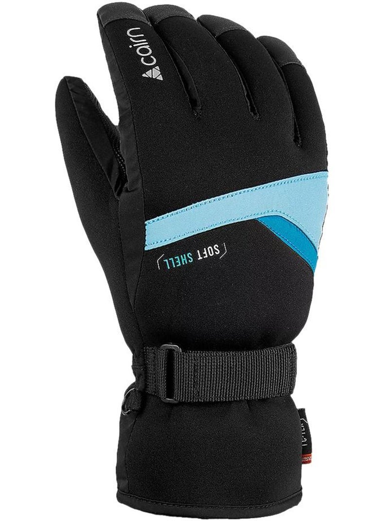 Guantes de Esquí Cairn para Niño/Niña Negro - Kiabi
