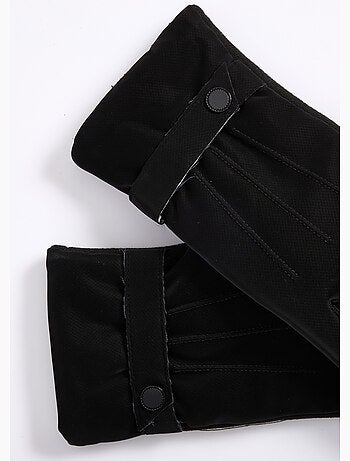 Guantes de gamuza, lengüeta de ajuste en la muñeca - AFIBEL