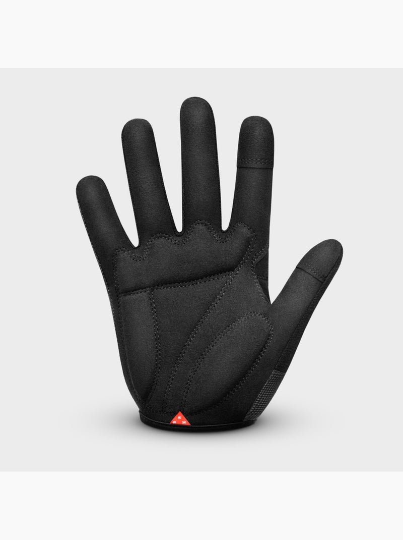 Guantes de gravel ciclismo hombre y mujer frontier Negro - Kiabi