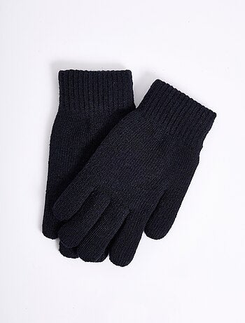 Guantes de punto cálidos, puños acanalados. - AFIBEL