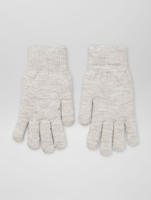 Guantes de punto forrados - Kiabi