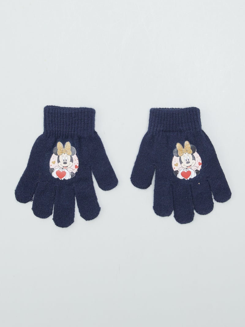 Guantes de punto 'Minnie' AZUL - Kiabi
