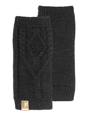 Guantes efecto trenzado mujer Isotoner