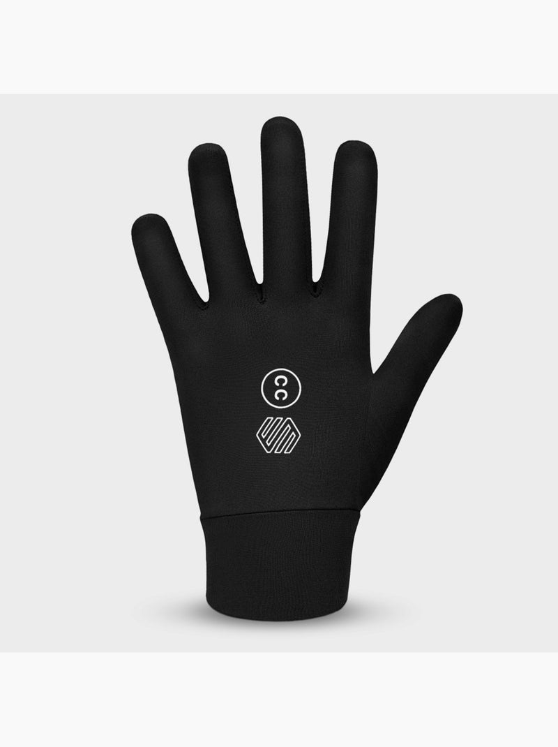 Guantes entretiempo ciclismo ciclismo hombre y mujer core hekla Negro - Kiabi