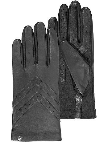 Guantes forrado seda - tejido de piel de oveja táctil mujer isotoner