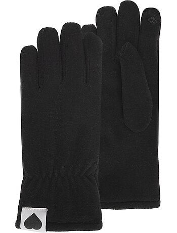 Guantes forro polar de lycra smartouch con forro de imitación de piel niña isotoner