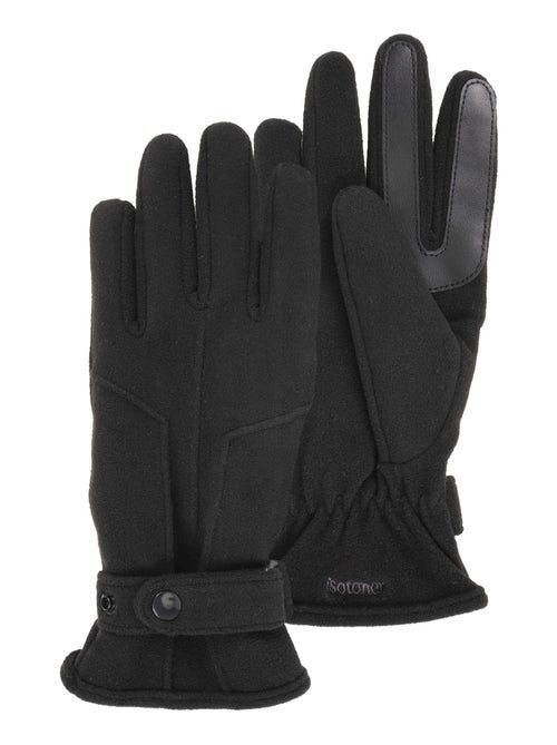 Guantes Forro polar reciclado táctil - Forro X-TRA FLEX hombre Isotoner - Kiabi