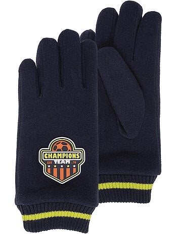 Guantes forros de imitación de piel niño isotoner