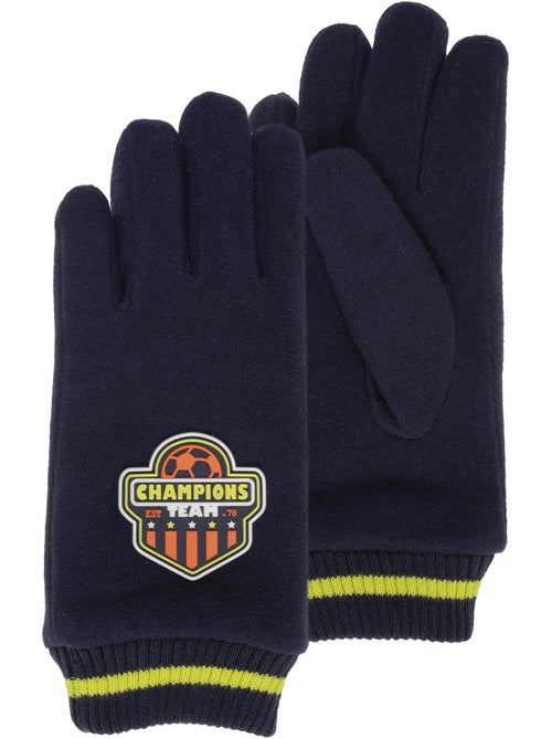 Guantes forros de imitación de piel niño isotoner - Kiabi Guantes forros de imitación de piel niño isotoner - Kiabi