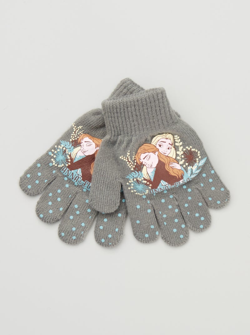 Guantes 'Frozen' gris - Kiabi