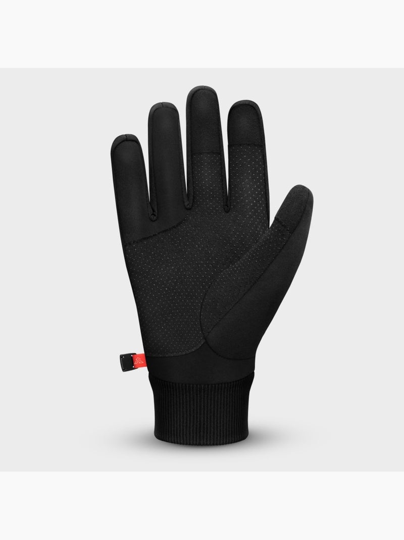 Guantes impermeables montaña senderismo hombre y mujer gauteng Negro - Kiabi