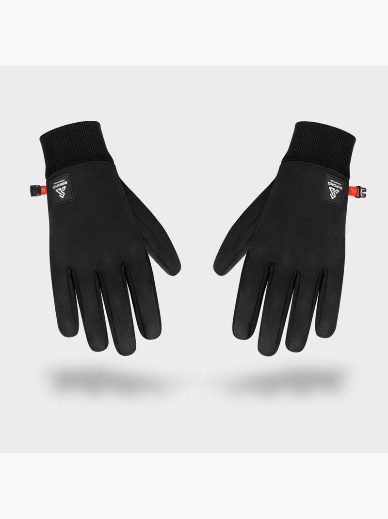 Guantes impermeables montaña senderismo hombre y mujer gauteng Negro - Kiabi