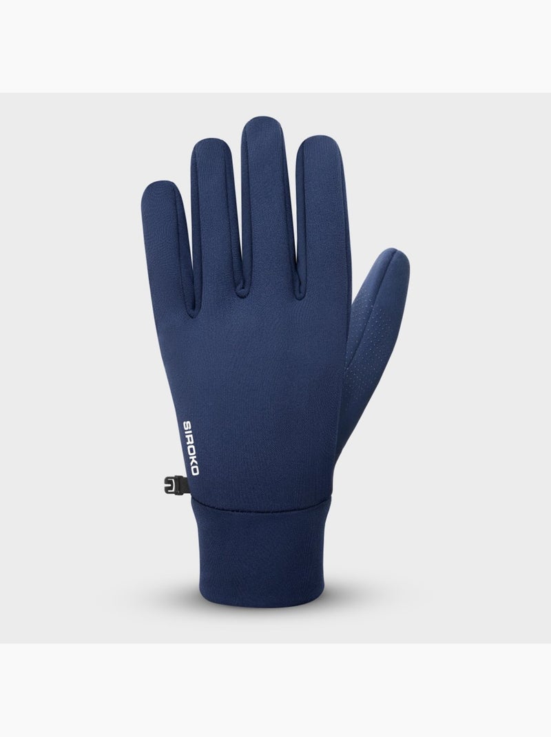 Guantes impermeables trail running hombre y mujer sasso Azul - Kiabi