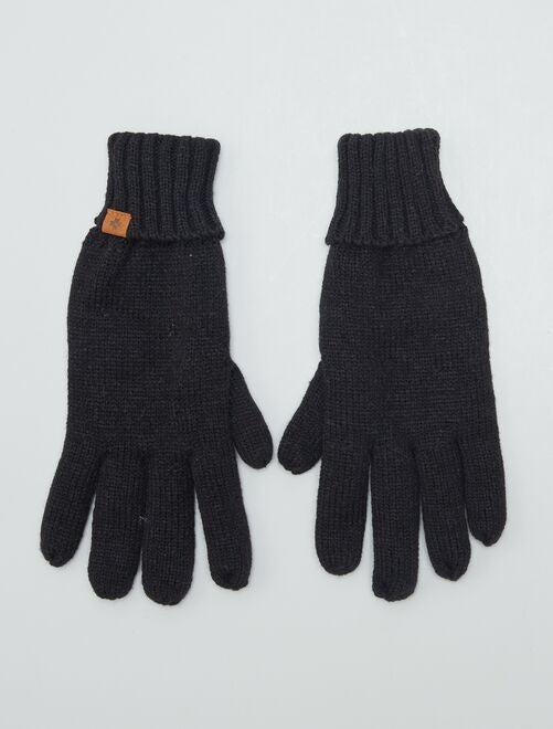 Pack de 2 pares de guantes táctiles - BEIGE - Kiabi - 3.00€