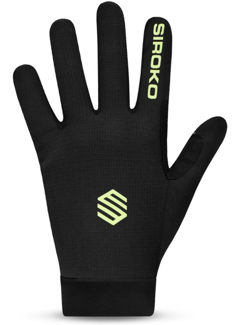 Guantes mtb ciclismo hombre y mujer mtb moab ash Negro - Kiabi