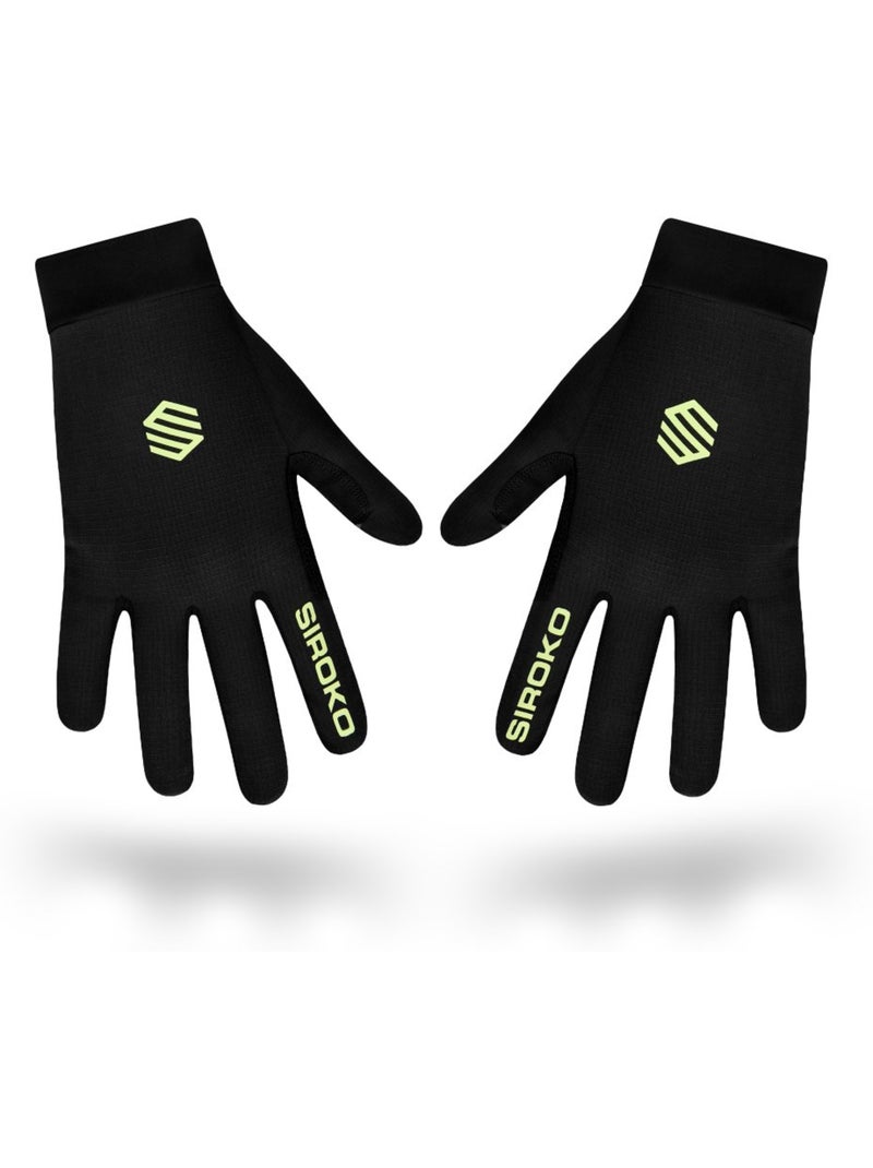 Guantes mtb ciclismo hombre y mujer mtb moab ash Negro - Kiabi