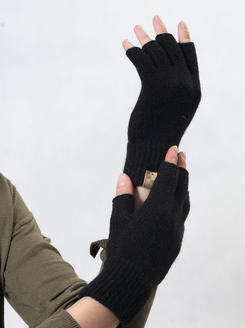Guantes No forrado - ultra suave mujer Isotoner Negro - Kiabi