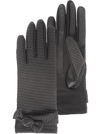 Guantes pantallas táctiles de tejido - no forradas mujer isotoner