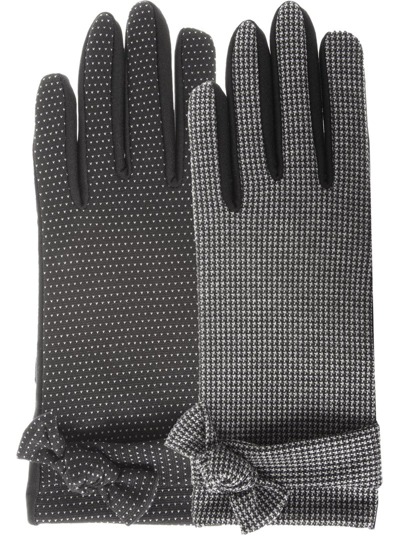 Guantes pantallas táctiles de tejido - no forradas mujer isotoner Multicolor - Kiabi