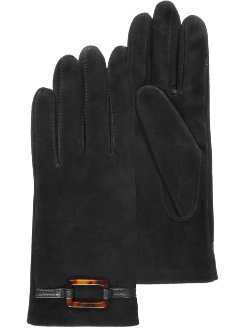 Guantes piel de ante - forrado seda mujer isotoner - Kiabi Guantes piel de ante - forrado seda mujer isotoner - Kiabi