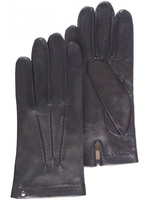 Guantes piel de cordero - forrado seda hombre isotoner - Kiabi