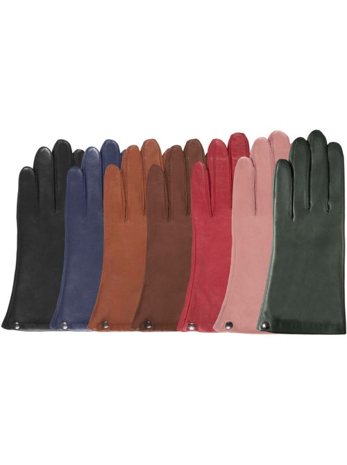 Guantes piel de cordero - forrado seda mujer isotoner - Kiabi Guantes piel de cordero - forrado seda mujer isotoner - Kiabi
