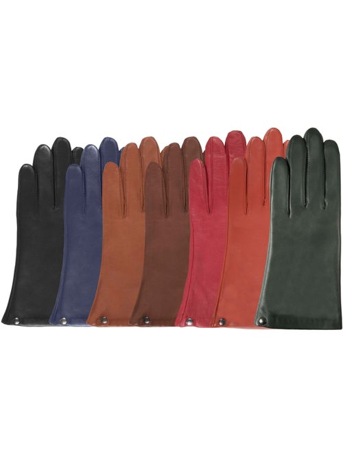 Guantes piel de cordero - forrado seda mujer isotoner - Kiabi Guantes piel de cordero - forrado seda mujer isotoner - Kiabi