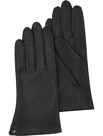 Guantes piel de cordero - forrado seda mujer isotoner