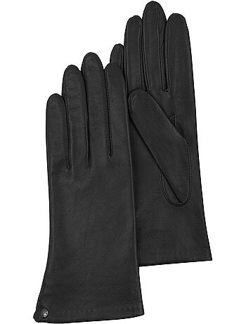 Guantes piel de cordero - forrado seda mujer isotoner