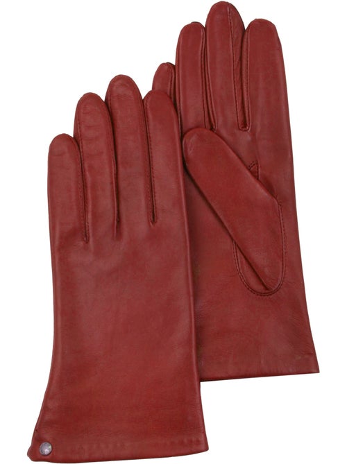Guantes piel de cordero - forrado seda mujer isotoner - Kiabi Guantes piel de cordero - forrado seda mujer isotoner - Kiabi