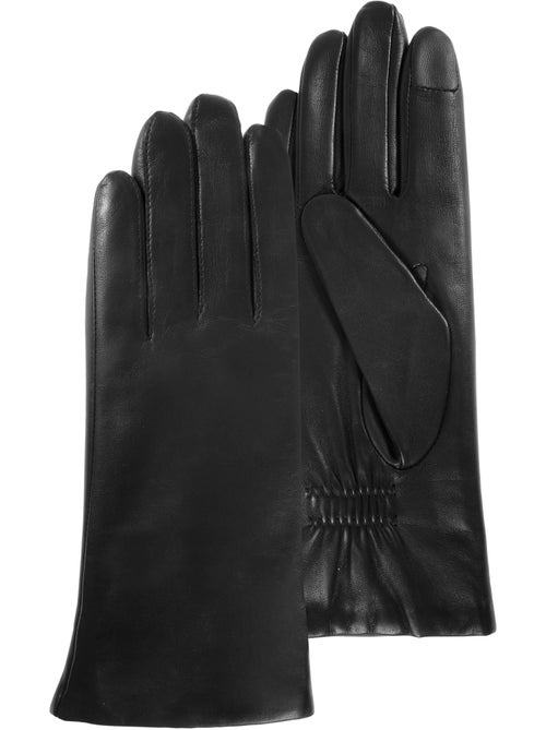 Guantes piel de cordero plena flor, forro de cachemira mujer isotoner - Kiabi Guantes piel de cordero plena flor, forro de cachemira mujer isotoner - Kiabi
