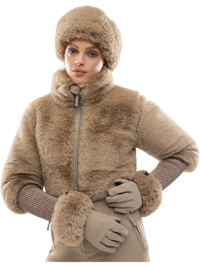 Guantes retro pelo esquí hombre y mujer langlauf camel Beige - Kiabi
