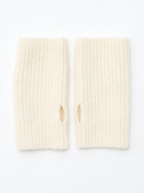 Guantes sin dedos de punto - Kiabi