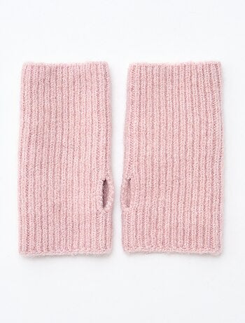 Guantes sin dedos de punto