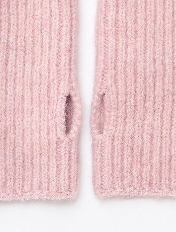 Guantes sin dedos de punto