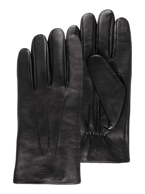 Guantes táctil, cálido, forrado de piel de oveja y vellón hombre Isotoner - Kiabi