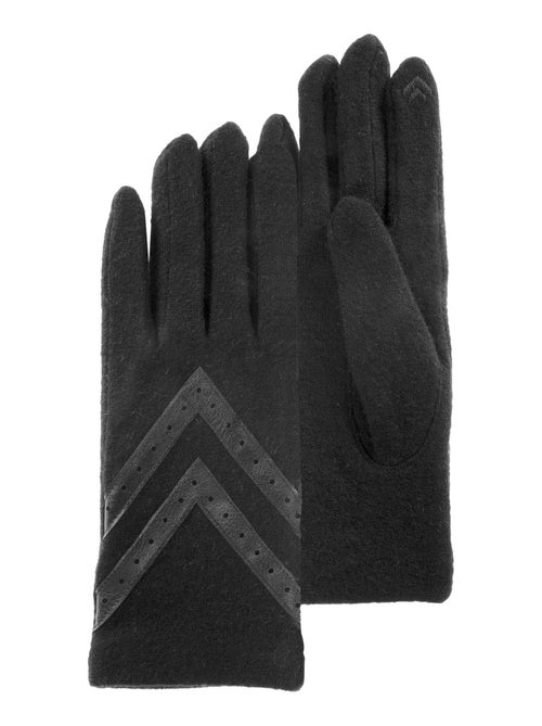 Guantes táctil, cálido, Lana, No forrado mujer Isotoner - Kiabi