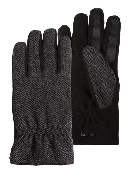 Guantes táctil, cálido y con forro polar hombre Isotoner - Kiabi