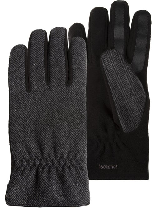 Guantes táctil, cálido y con forro polar hombre isotoner - Kiabi