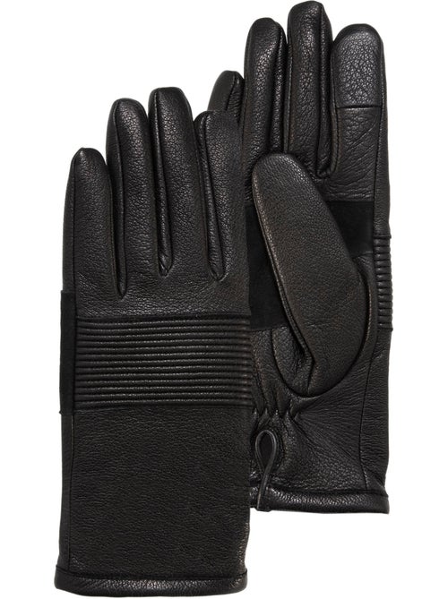 Guantes táctil, en cuero de cabra con forro de imitación de micropiel mujer isotoner - Kiabi Guantes táctil, en cuero de cabra con forro de imitación de micropiel mujer isotoner - Kiabi